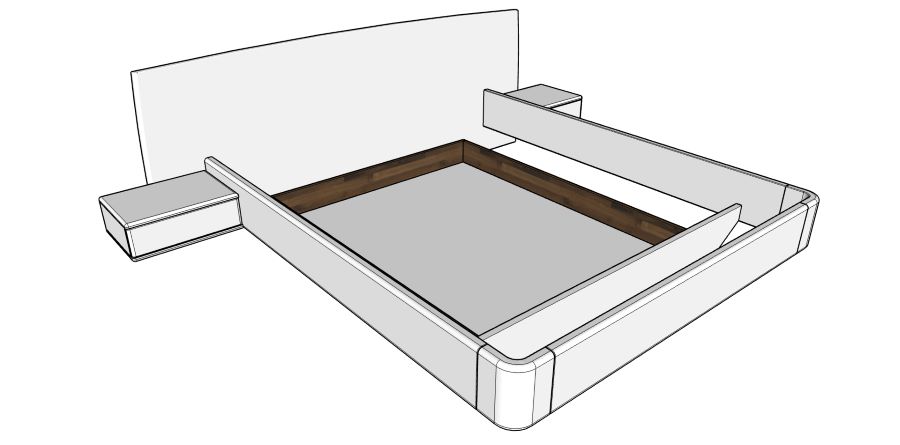 Úložný BOX pod postel NEVE 2020